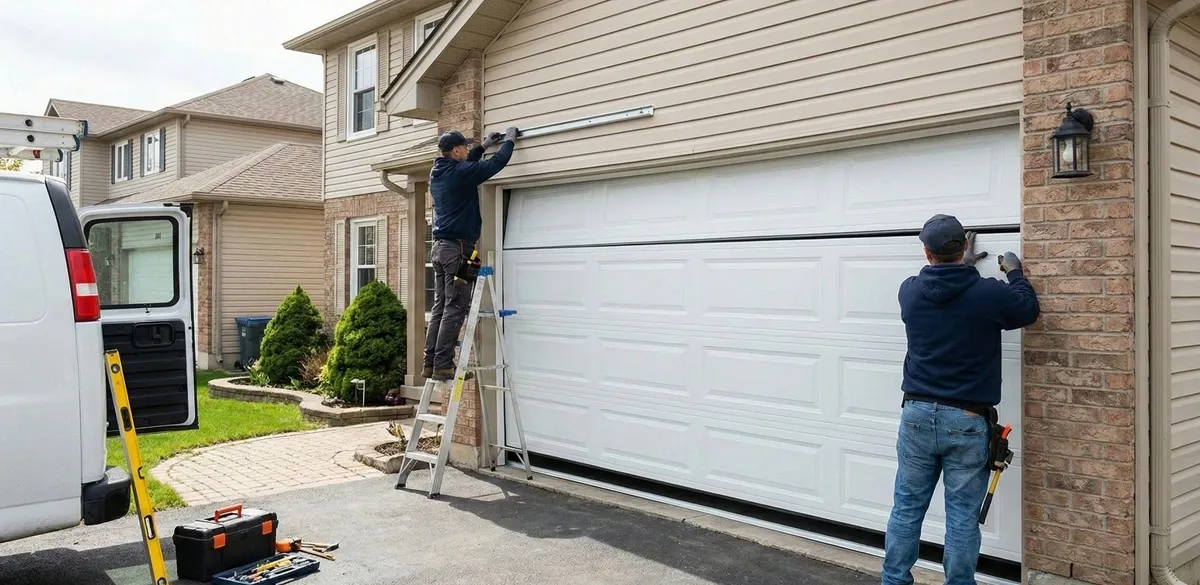 How Professional Residential Garage Door Installation Saves Time and Stress