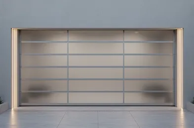 Sectional garage doors